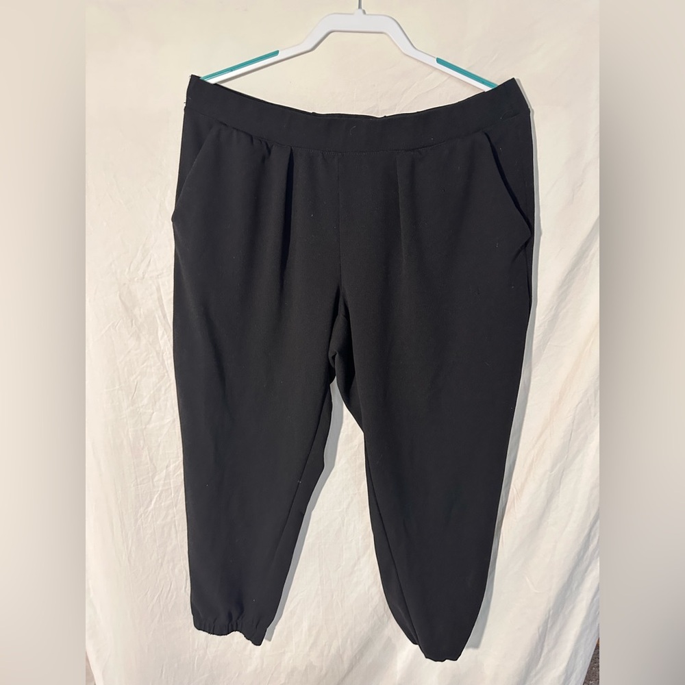 Large size Black pants